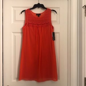 BCX Short Coral Sleeveless Dress